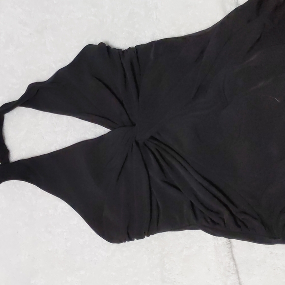 La Belle Strapless Black Dress - Picture 4 of 4